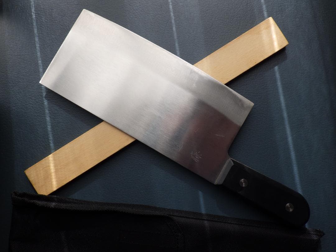 督*森様 INOX鋼/中華包丁★正義作★両刃手研ぎ済み・堺打刃物▲記名有▲ 2025_08_14_023280.jpg?v=