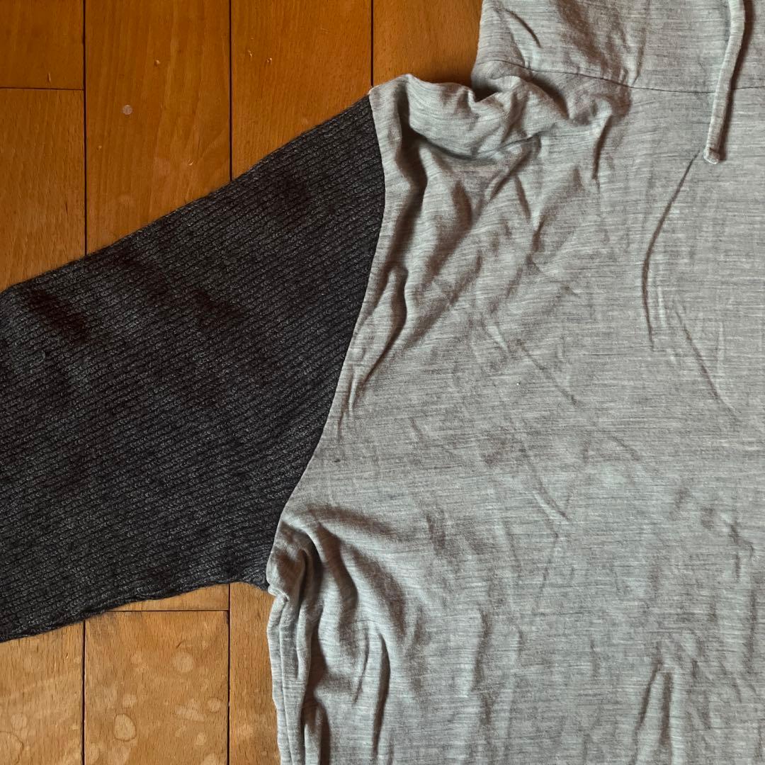 00s EMPORIO ARMANI ハイネックニットシャツ archive