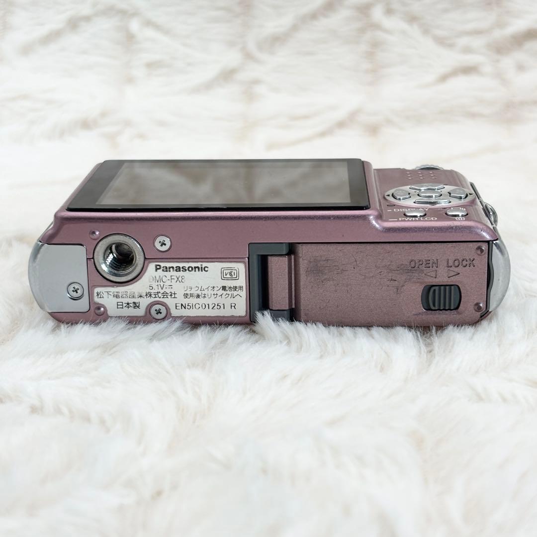 動作良好✨ Panasonic LUMIX DMC-FX8 ピンク - メルカリ