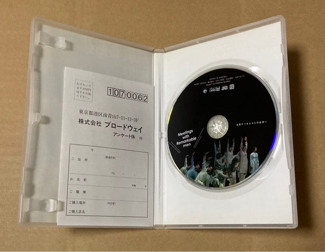 注目すべき人々との出会い('79米) 廃盤DVD セル版