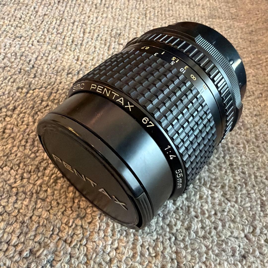 実写確認済】PENTAX 67 後期型 レンズ3本 豪華フルセット ケース付