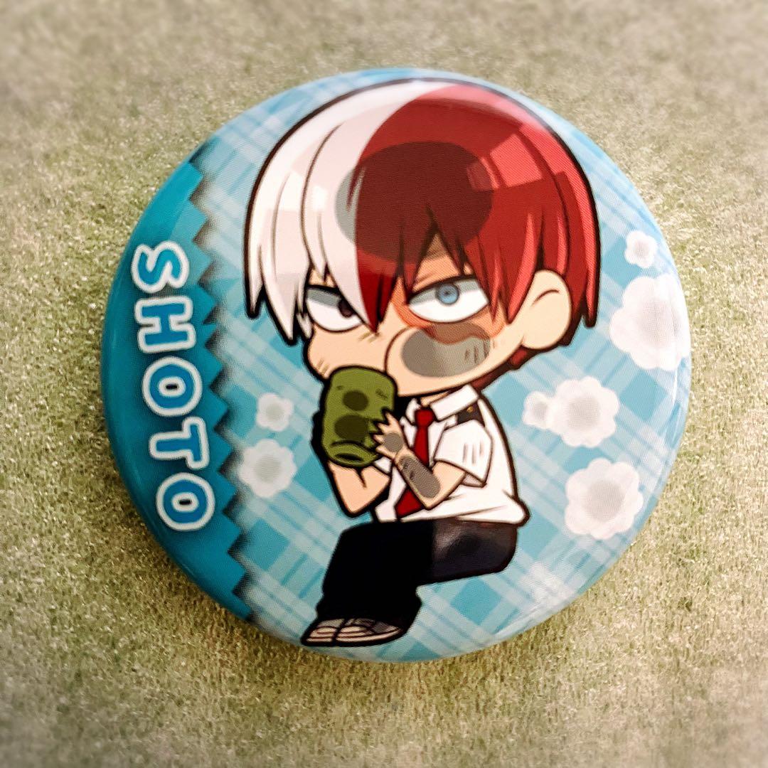 呪術廻戦 轟焦凍 缶バッジ キーホルダー - メルカリ