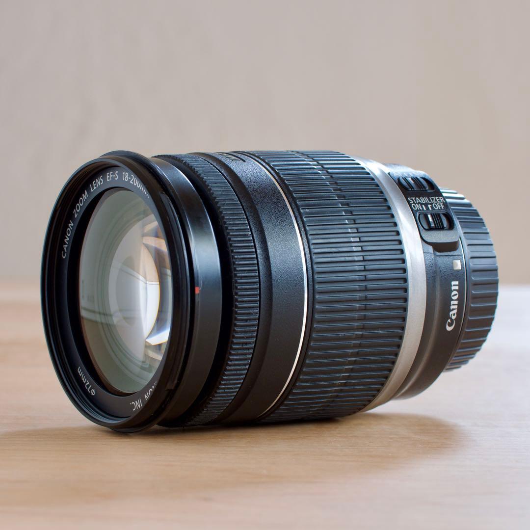 【高倍率ズーム】Canon EF-S 18-200mm F3.5-5.6 IS