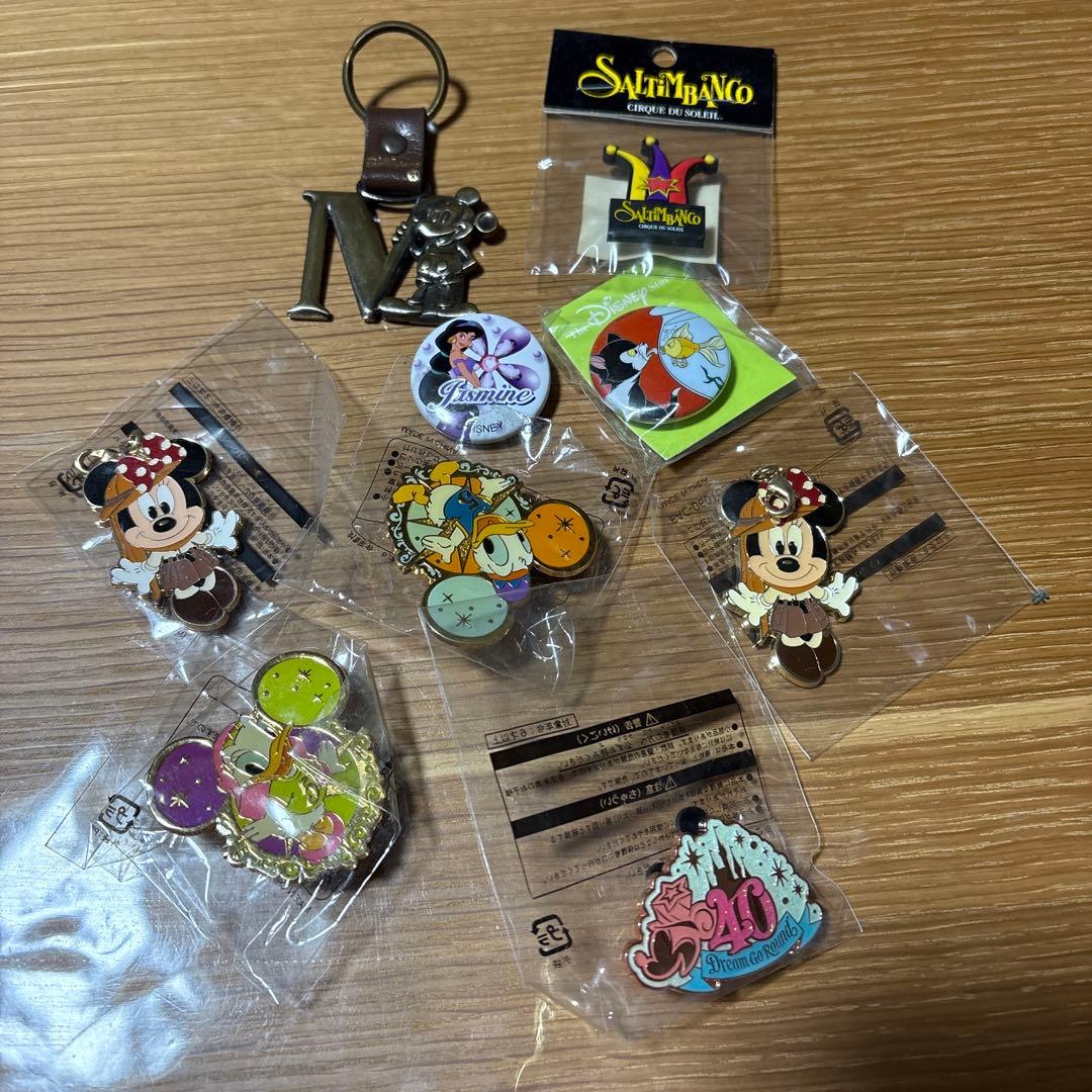 ディズニー ピンバッチ 缶バッチ キーホルダー - メルカリ
