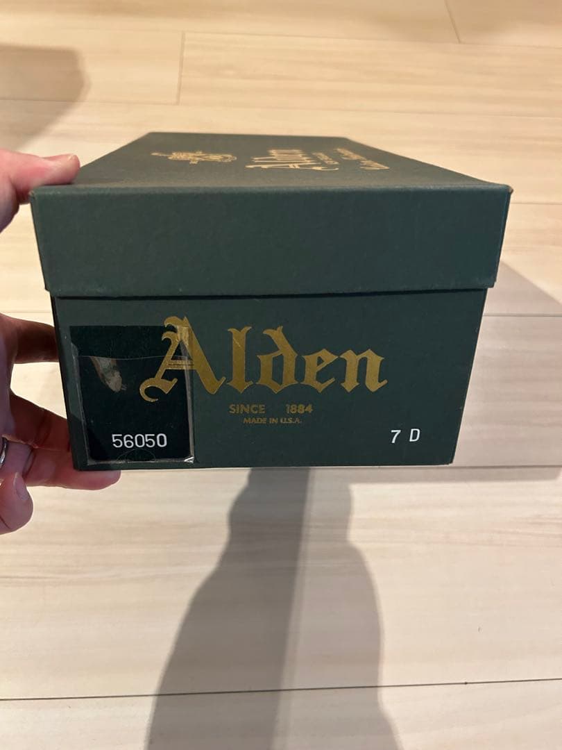 お*こ様 オールデン Alden 56050 B&Y別注 サイズ7D - メルカリ