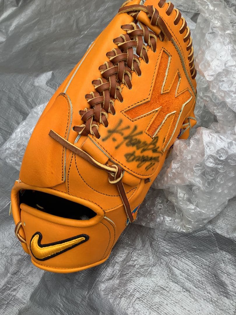 激レア 直筆サイン入り 中日ドラゴンズ 川上憲伸投手 プロ支給品