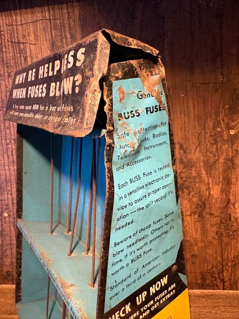 希少！アンティーク ディスプレイ スタンド & ヴィンテージヒューズセット