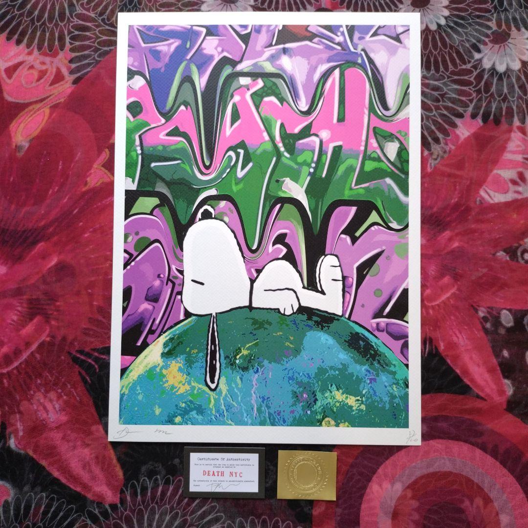 death nyc 世界限定100枚 スヌーピー