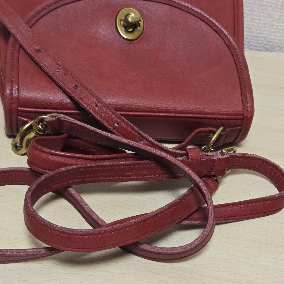 オールドコーチ 9985 ターンロック トップハンドル ハンドバッグ