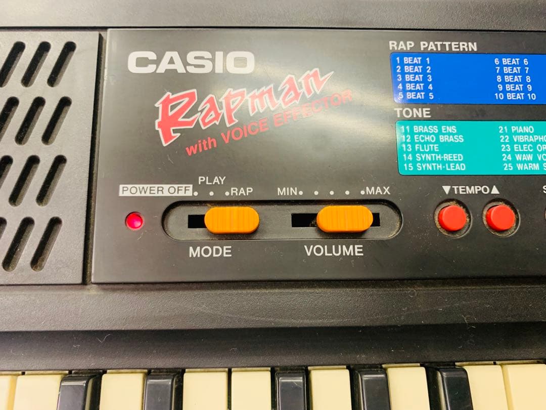 CASIO Rapman カシオ ラップマン キーボード