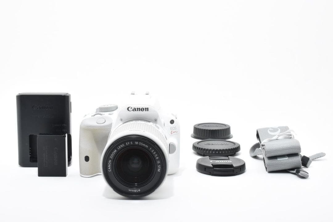 Canon EOS Kiss X7 レンズキット ホワイト デジタル一眼カメラ EOS キヤノン デジタル一眼 CANON Kiss X7 ホワイト レンズキット 中古