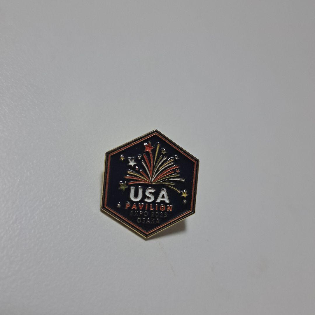 大阪 関西万博 アメリカ館 独立記念日Expo 2025 ピンバッジの通販はau
