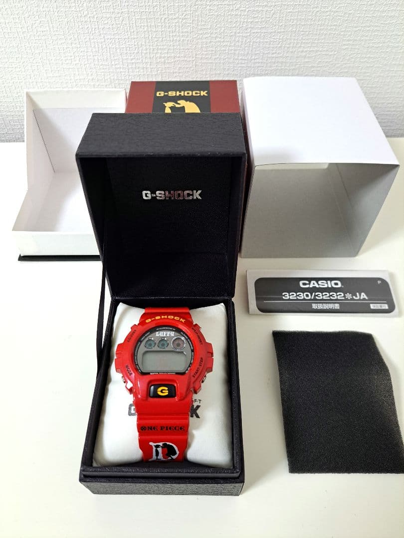 新品・未使用】G-SHOCK ONE PIECE モンキー・D・ルフィ モデル - メルカリ