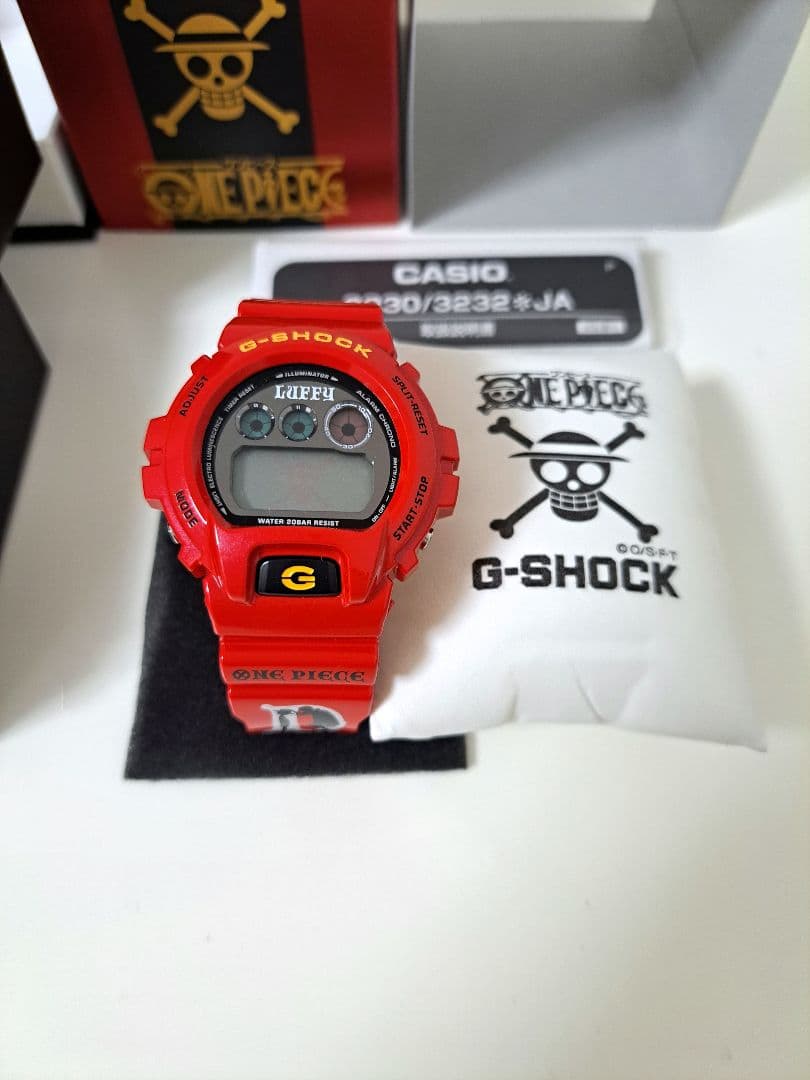 新品・未使用】G-SHOCK ONE PIECE モンキー・D・ルフィ モデル - メルカリ
