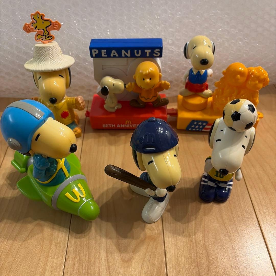 マクドナルド スヌーピー フィギュア セット - メルカリ