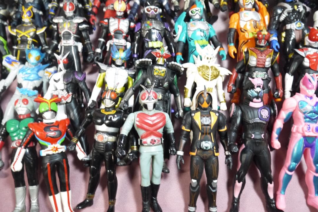 ライダーヒーローシリーズ ビッグサイズソフビフィギュア など 112体セット