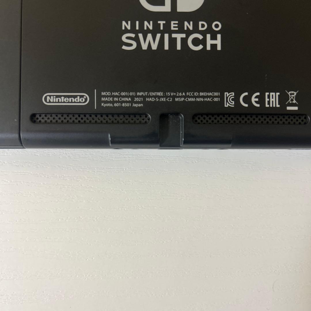 Nintendo Switch 本体 2021年製 バッテリー強化版 新型 動作の通販はau