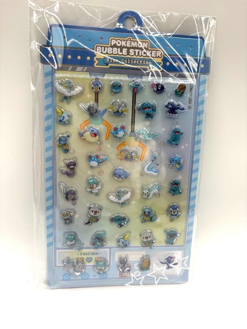 韓国限定 ポケモン バブルステッカー 8枚セット メタモンシークレット