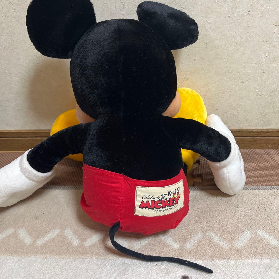 激レア非売品 ディズニー ミッキーマウス ぬいぐるみ - メルカリ