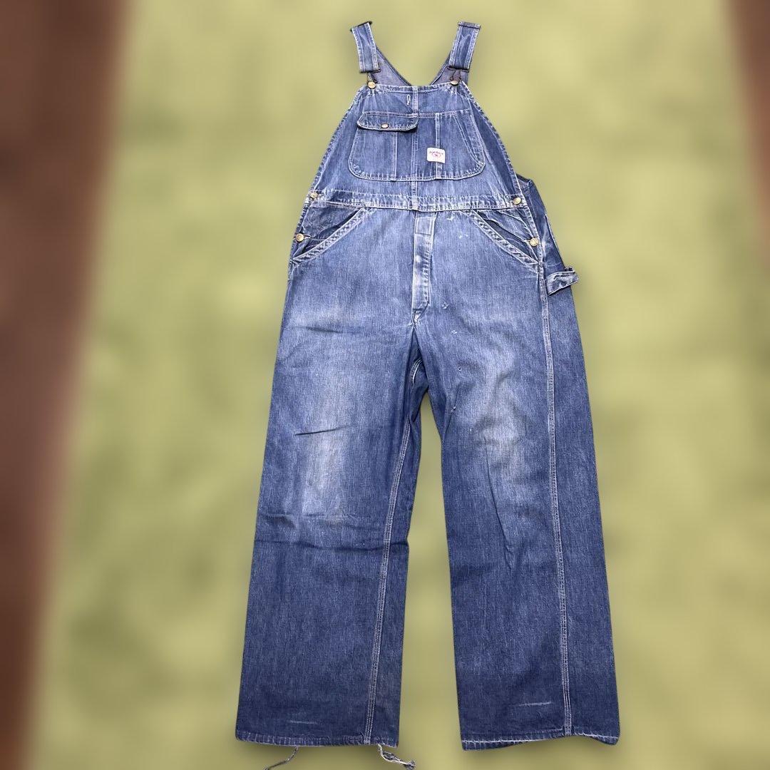 パンツ ~50's Anvil Brand DENIM OVERALLS 50s Anvil Brand DENIM OVERALLS - RICUR