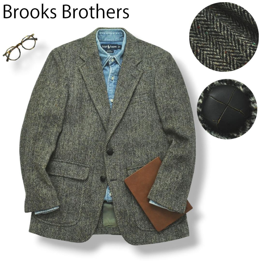 80s USA製ブルックスブラザーズ ヘリンボーンツイード テーラード