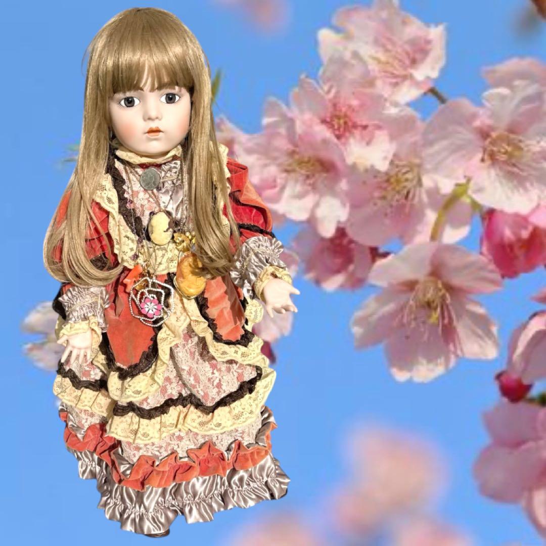 user_a792b3c9様専用 ビスクドール ブリュ ジュン 証明書付き 桜色