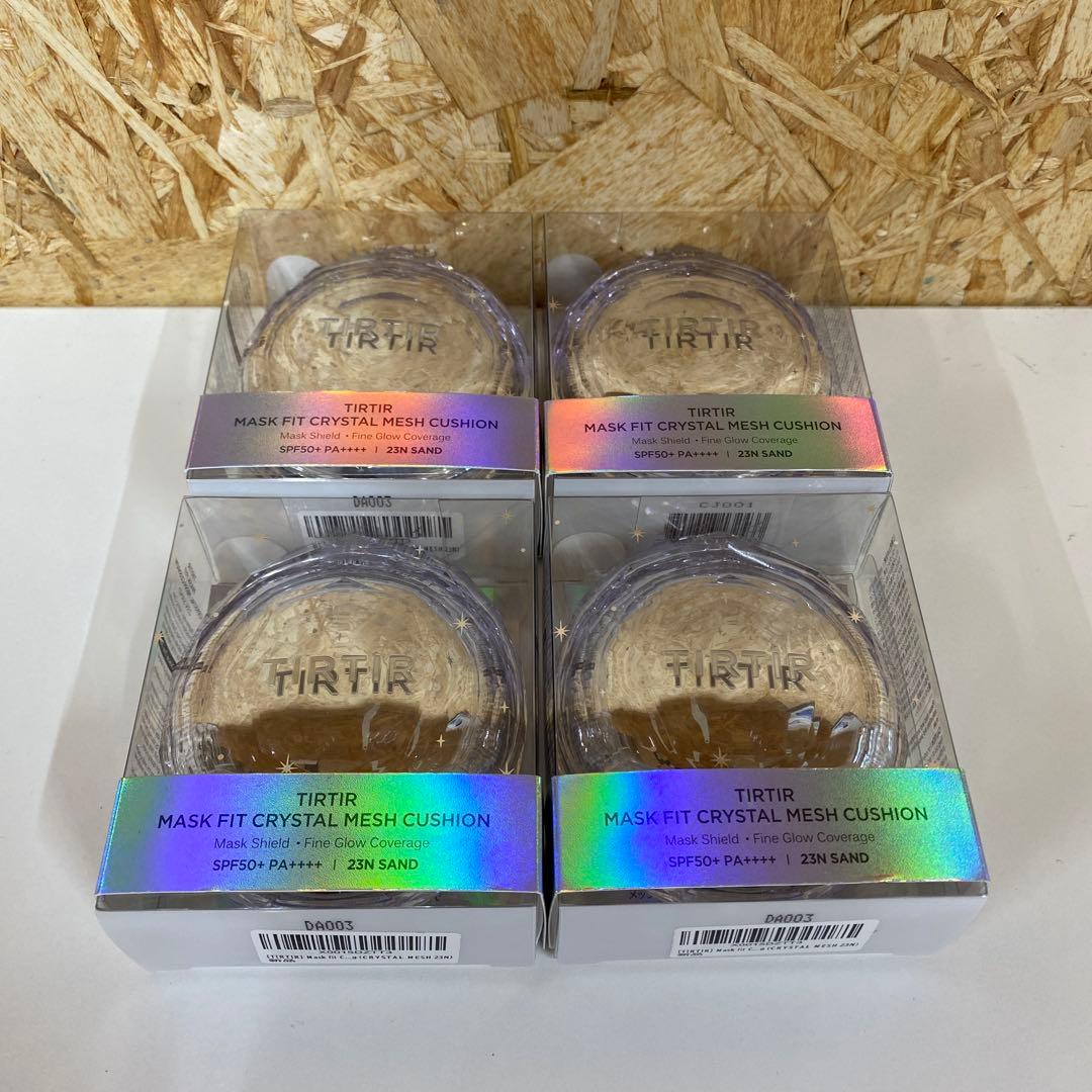 TIRTIRティルティルクッションファンデーションクリスタル23N 4個セット② マスクフィットクリスタルメッシュクッション / TIRTIR(クッション