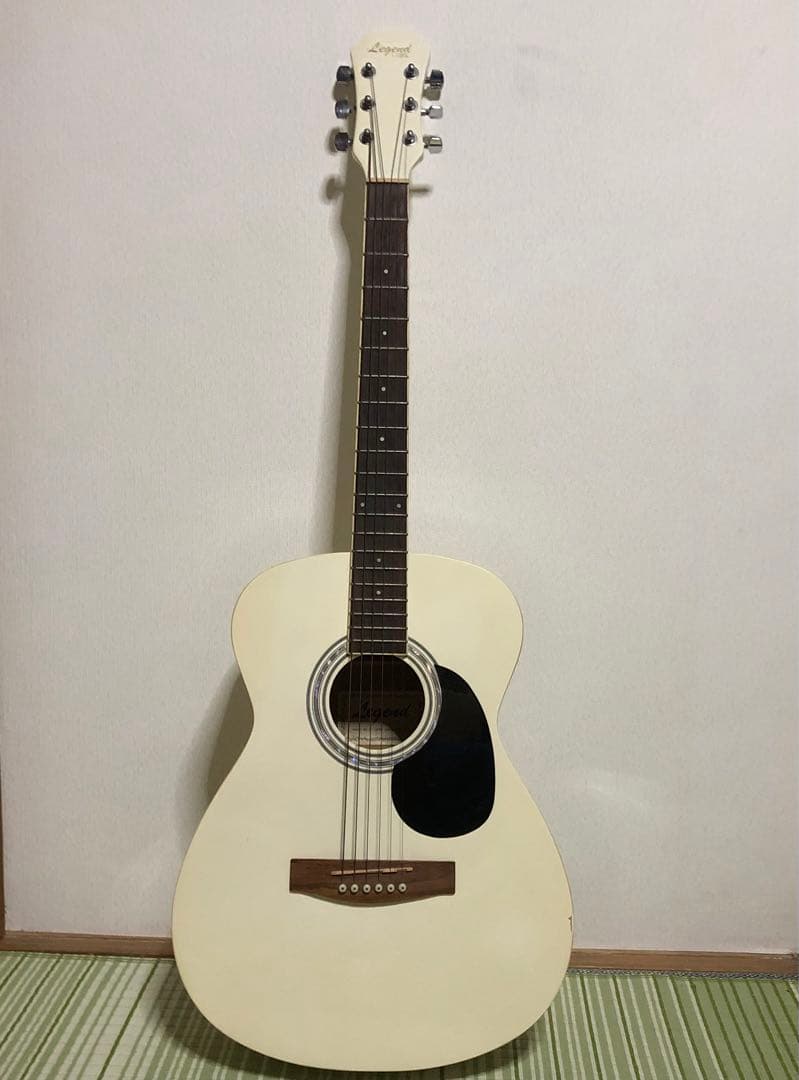 レジェンド アコースティックギター FG-15 PWH ホワイト 白 アコギ