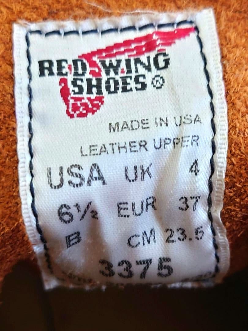 専用！RED WING 3375 中古 23.5cm US6.5 ワイズB