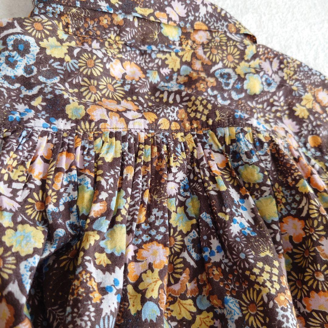 45R インドカディ秋の実プリントのくしゅくしゅブラウス 45rpm - メルカリ