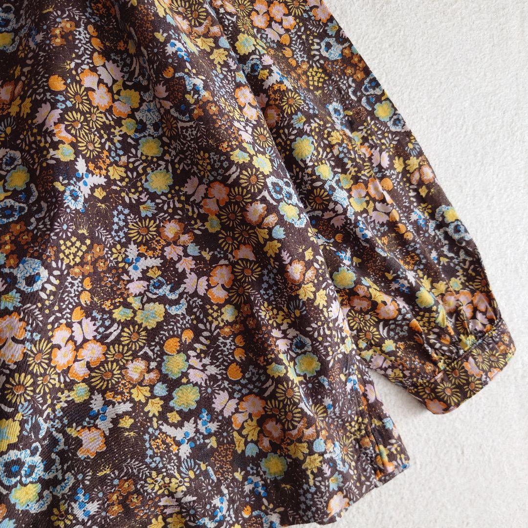 45R インドカディ秋の実プリントのくしゅくしゅブラウス 45rpm - メルカリ