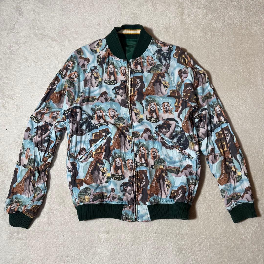 希少】ヒステリックグラマー リバーシブル スカジャンMサイズ - メルカリ