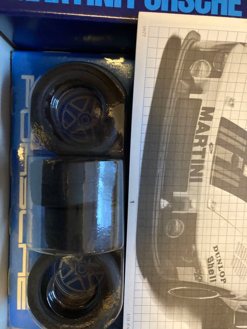 タミヤ 1/12 ポルシェ935ターボ マルティニ ダンロップタイヤ刻印