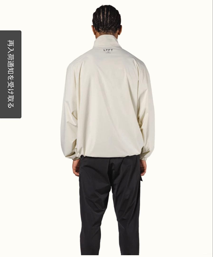 LYFT ナイロンジャケット アイボリー
