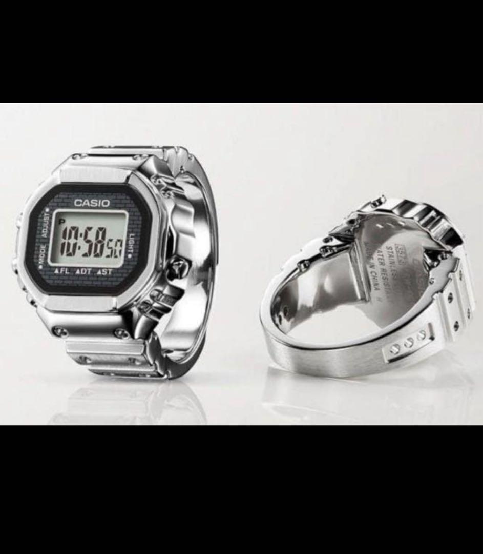 は*す様 リングウォッチ　CASIO CRW-001 デジタル腕時計 CRW-001-1JR | CASIO