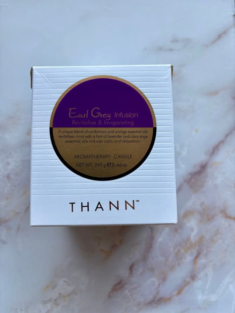 THAAN アロマティックキャンドル EG 《アールグレイ インフュージョン》