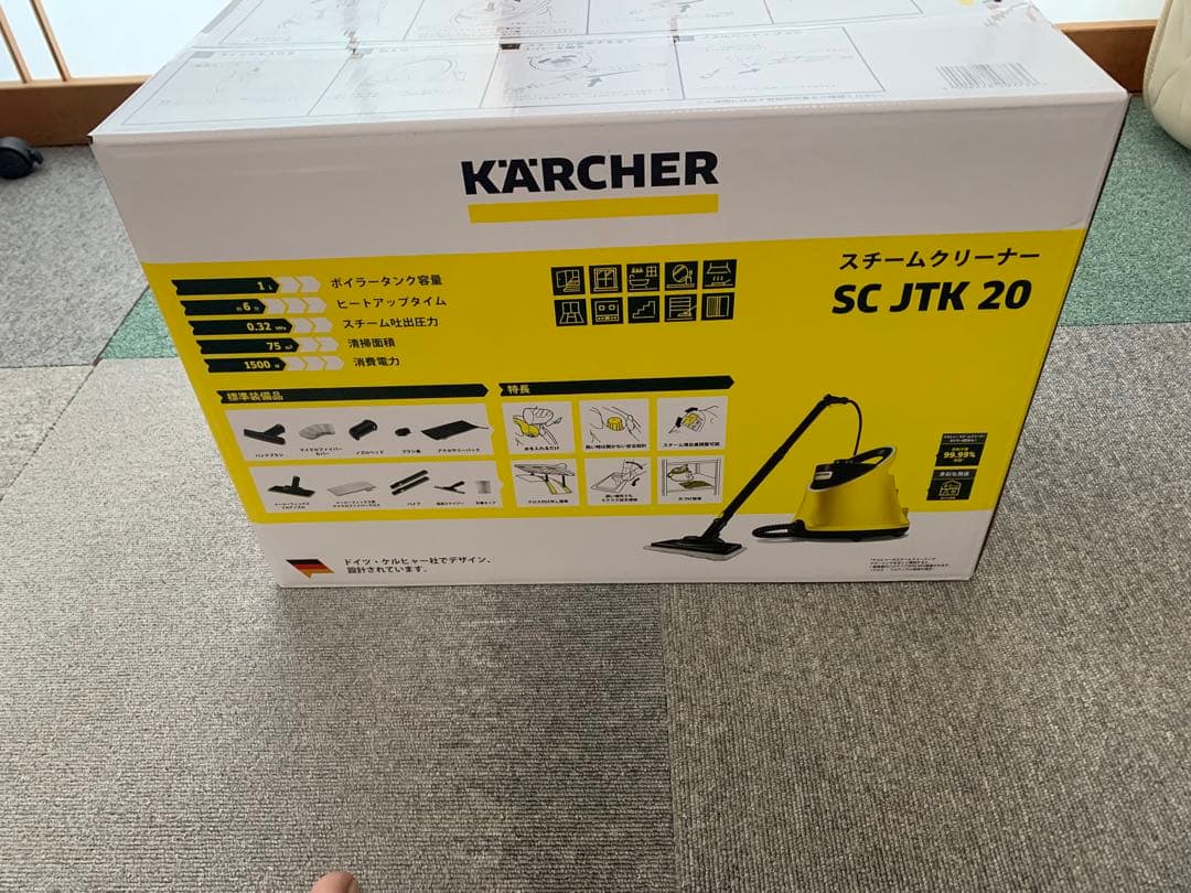 ❗️新品未使用】❗️ケルヒャー スチームクリーナー SC JTK 20 - メルカリ