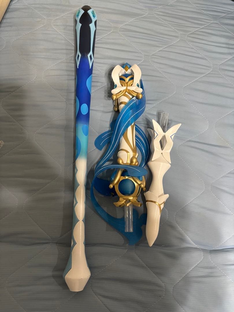 原神　フリーナ　武器　コスプレ 五次元 原神 コスプレ フリーナ モチーフ武器 静水流転の輝 道具