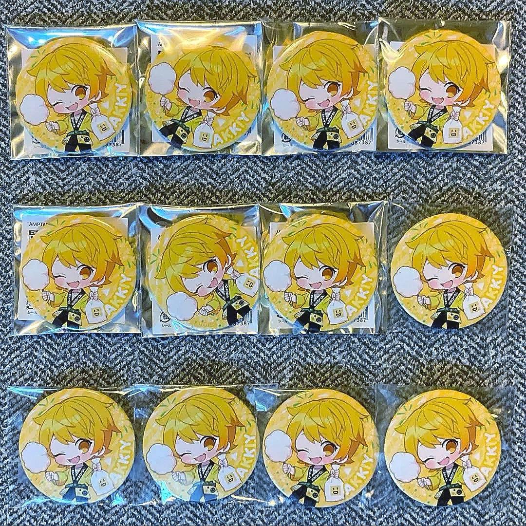 AMPTAKxCOLORS あっきぃ 缶バッジ 虹 法被 デフォ アンプタック - メルカリ