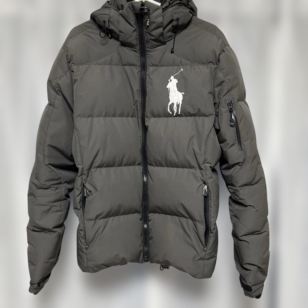 え*4様 ポロラルフローレン ダウンジャケット グレー POLO RALPH LAUREN ポロラルフローレン ダウンジャケット グレー