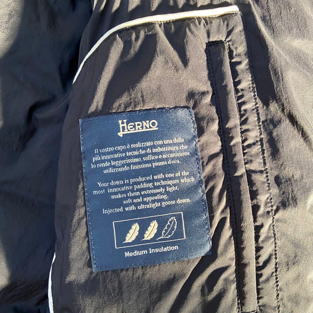 ヘルノ ラビアトーレ ダウン ボンバージャケット MA-1型