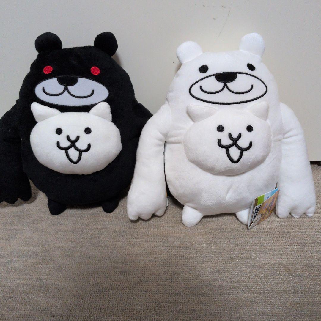 にゃんこ大戦争 GBぬいぐるみ11 ネコックマ&ネコブラックマ 2点セット