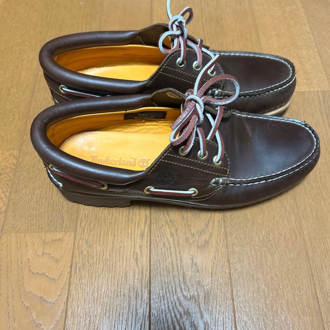 Timberland 3eye クラシックラグ　ブラウン 25.5cm
