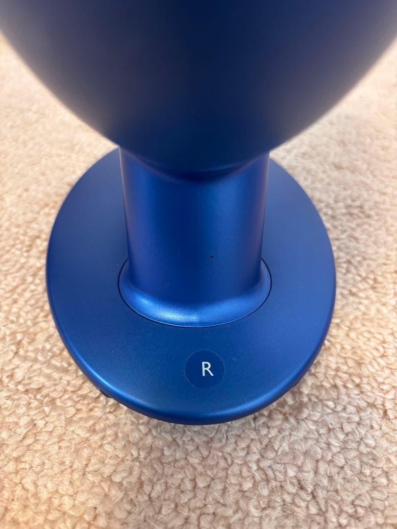 KEF ワイヤレススピーカー 青 卵型