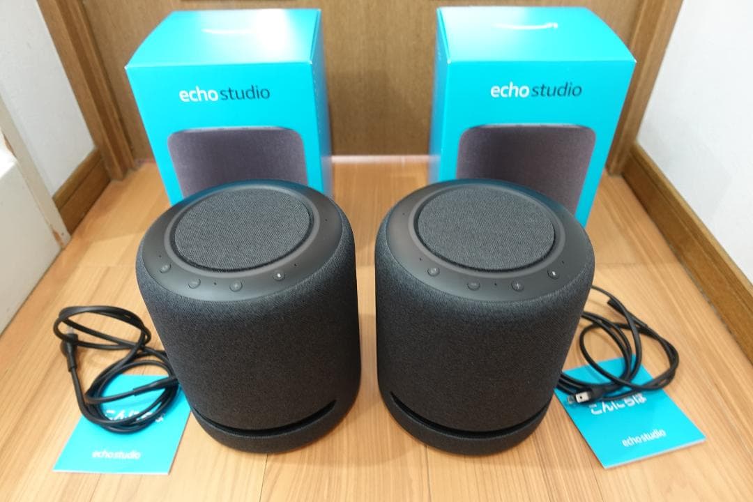 Amazon echo studio 2台セット アウトレット ショップ
