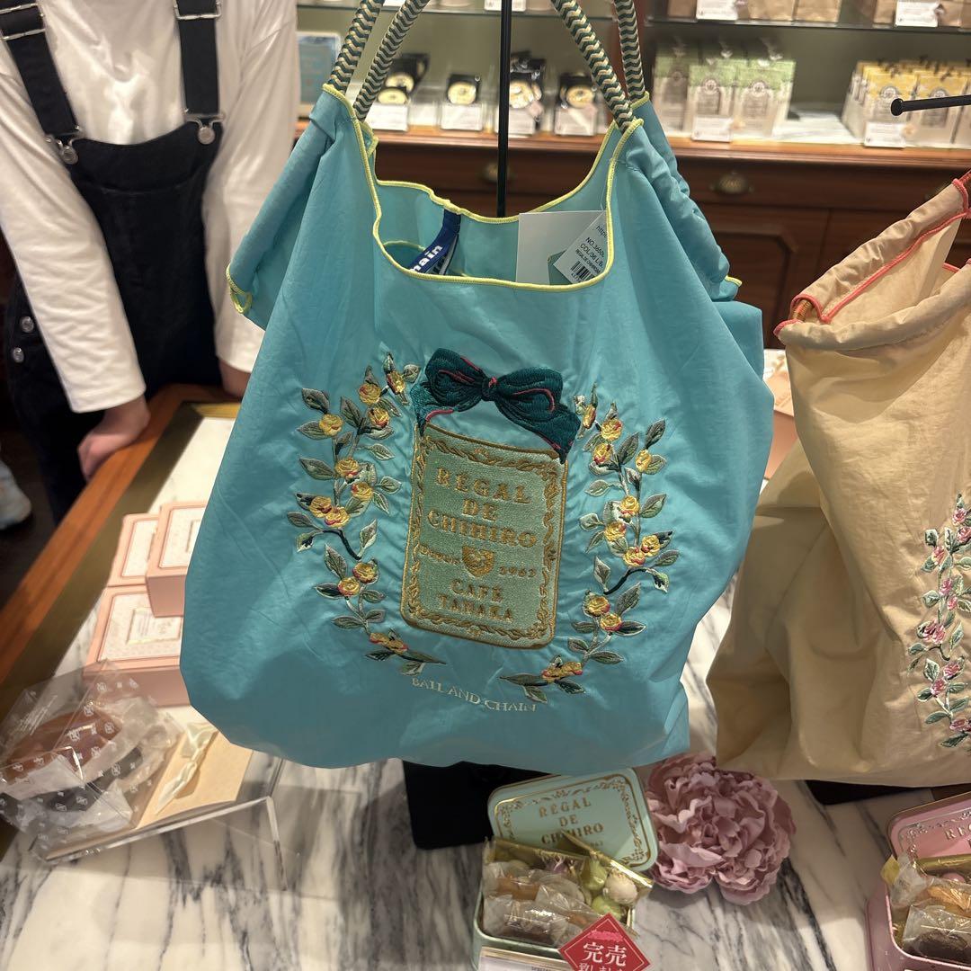 カフェタナカ ボールアンドチェーン コラボバッグ クッキー缶付き