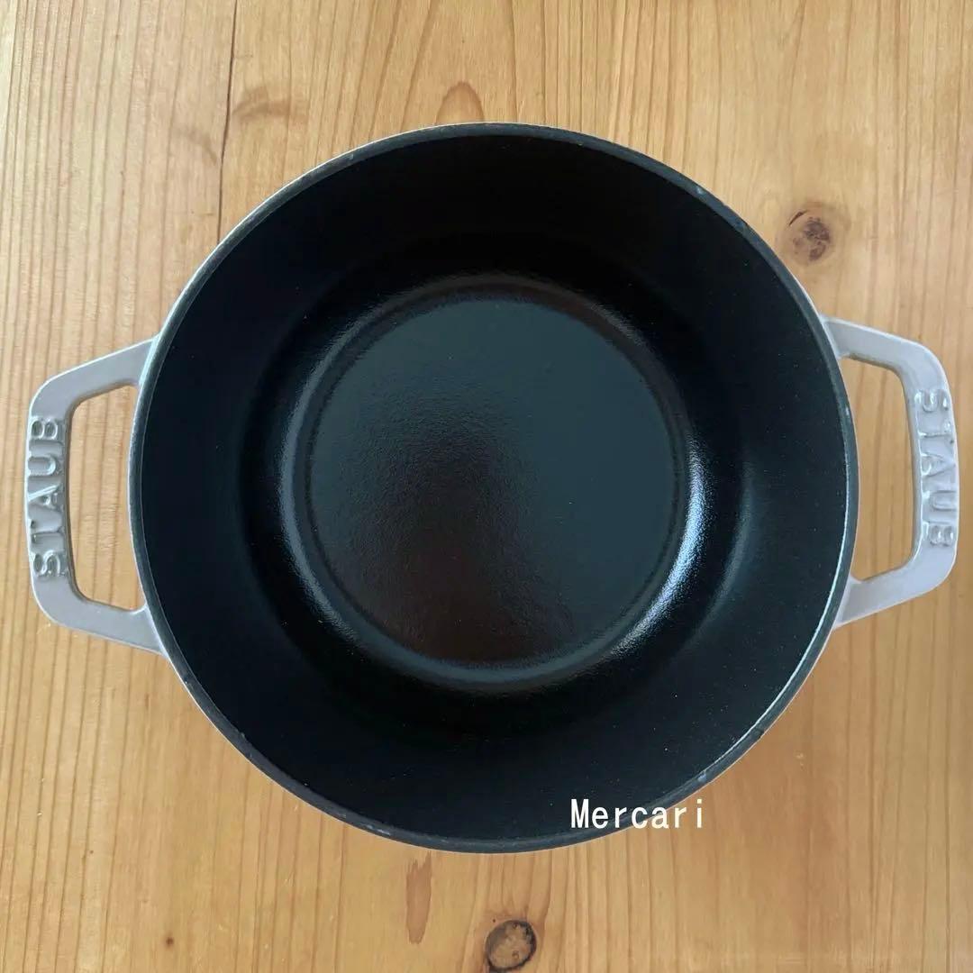 未使用品】ストウブ ワナベ 16cm S リネン シリアルナンバー付き