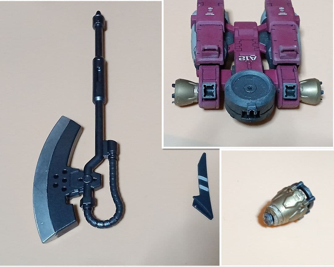 ジャンク】ガンダム ザク プラモデル 組み立て品 大きめガンプラ