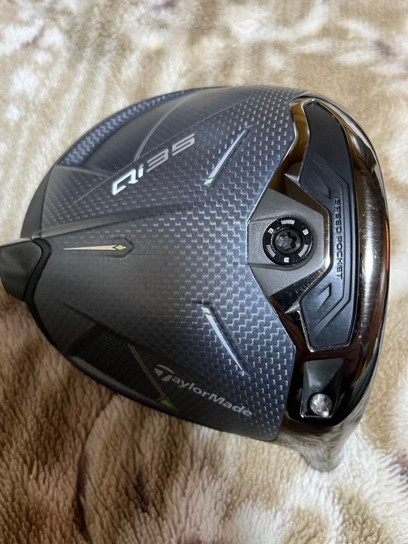TaylorMade Qi35ドライバー 10.5度 単品 TaylorMade Qi35 Designer Series Precious Metals Silver Driver
