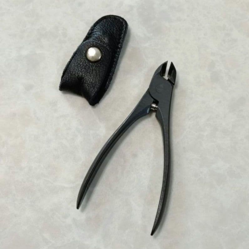 SUWADA スワダ ネイルニッパー 爪切り ブラック ふた付き - メルカリ